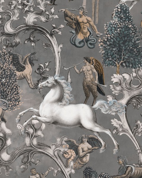 MINDTHEGAP | The Wallpaper Compendium | IMAGINARIUM Grey | WP20483
