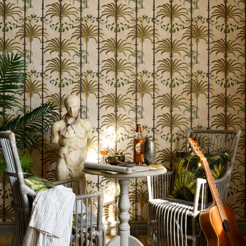 MINDTHEGAP | The Wallpaper Compendium | HAVANA Taupe | WP20491
