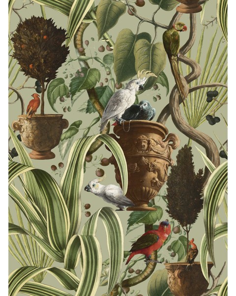 MINDTHEGAP | The Wallpaper Compendium | EXOTIC MENAGERIE Light | WP20516