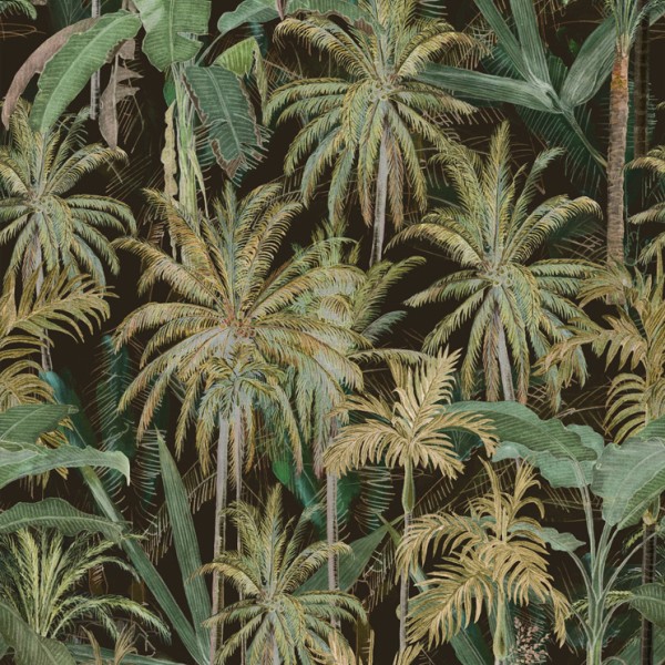 MINDTHEGAP | The Wallpaper Compendium | THE JUNGLE Anthracite | WP20523