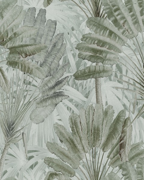 MINDTHEGAP | The Wallpaper Compendium | TRAVELLER'S PALM Neutral | WP20525
