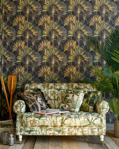 MINDTHEGAP | The Wallpaper Compendium | TRAVELLER'S PALM Sunset | WP20526