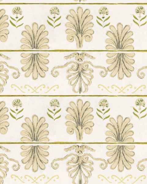 MINDTHEGAP | MYKONOS VILLA MOTIF Taupe | WP30042