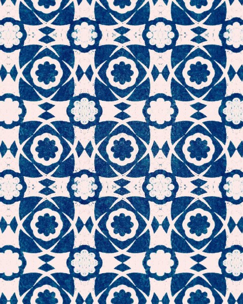 MINDTHEGAP | AEGEAN TILES Indigo| WP30051