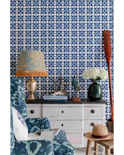 MINDTHEGAP | AEGEAN TILES Indigo| WP30051