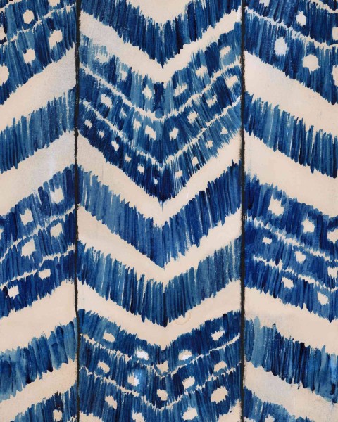 MINDTHEGAP | TURKISH IKAT Indigo | WP30059