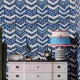 MINDTHEGAP | TURKISH IKAT Indigo | WP30059