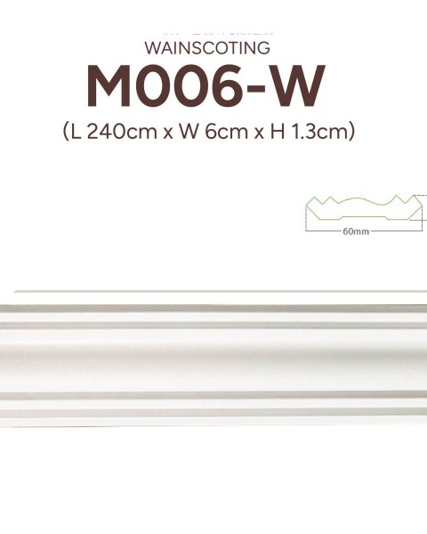 Wainscotting wood paneling | Moulding wall | M006-W