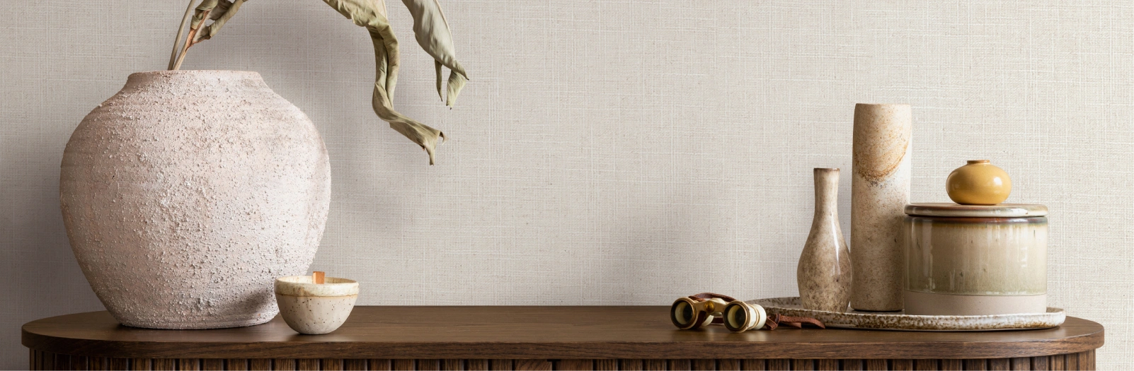 Linen texture wallpaper