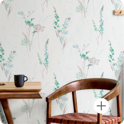 Green flower wallpaper