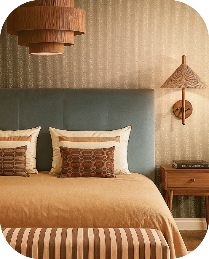 Peach plain wallpaper