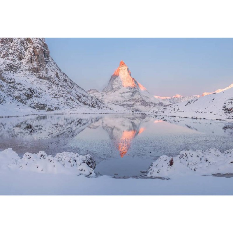 MARBURG | Snowy Riffelsee Lake