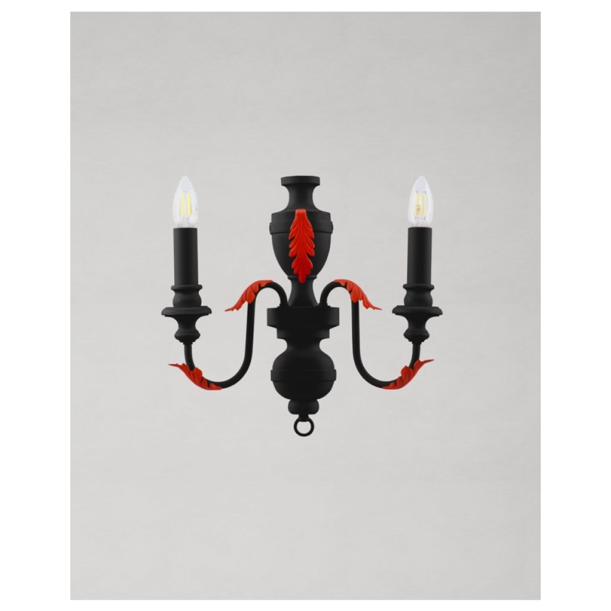MINDTHEGAP | JAZZ LIVE | EMILE Double Arm Sconce in Crimson 