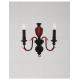 MINDTHEGAP | JAZZ LIVE | EMILE Double Arm Sconce in Crimson 
