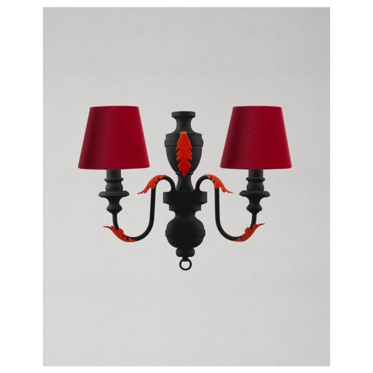 MINDTHEGAP | JAZZ LIVE | EMILE Double Arm Sconce in Crimson 