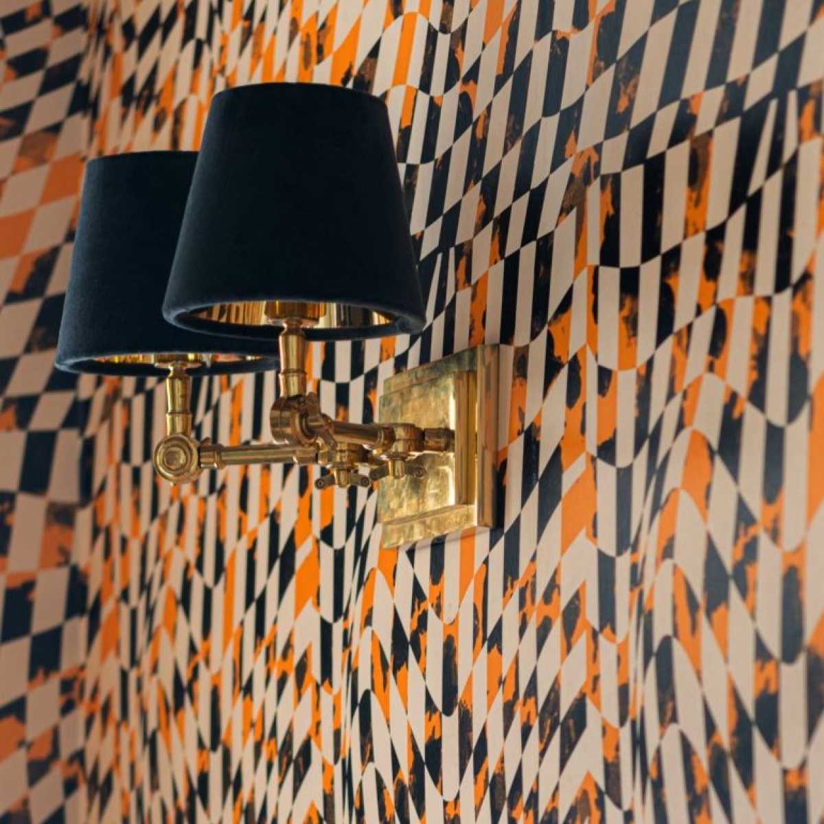 MINDTHEGAP | JAZZ LIVE | Wall Shade | CHARCOAL Velvet 