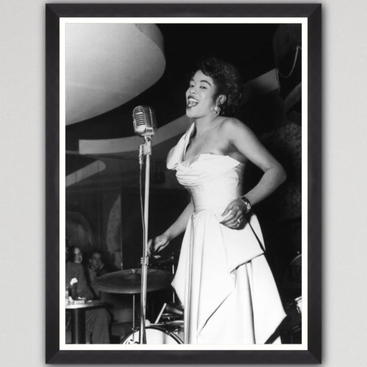 MINDTHEGAP | JAZZ LIVE | Framed Art | Sarah Vaughan 