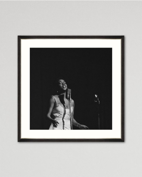 MINDTHEGAP | JAZZ LIVE | Framed Art | Sarah Vaughan II 