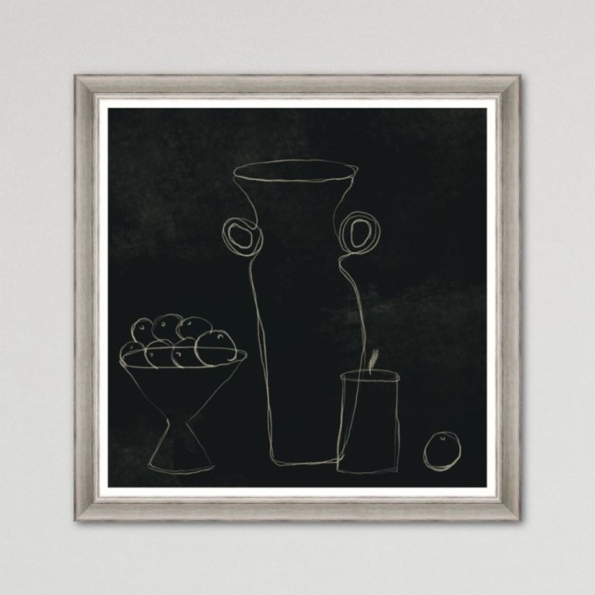 MINDTHEGAP | JAZZ LIVE | Framed Art | The Black Abundance Still Life 