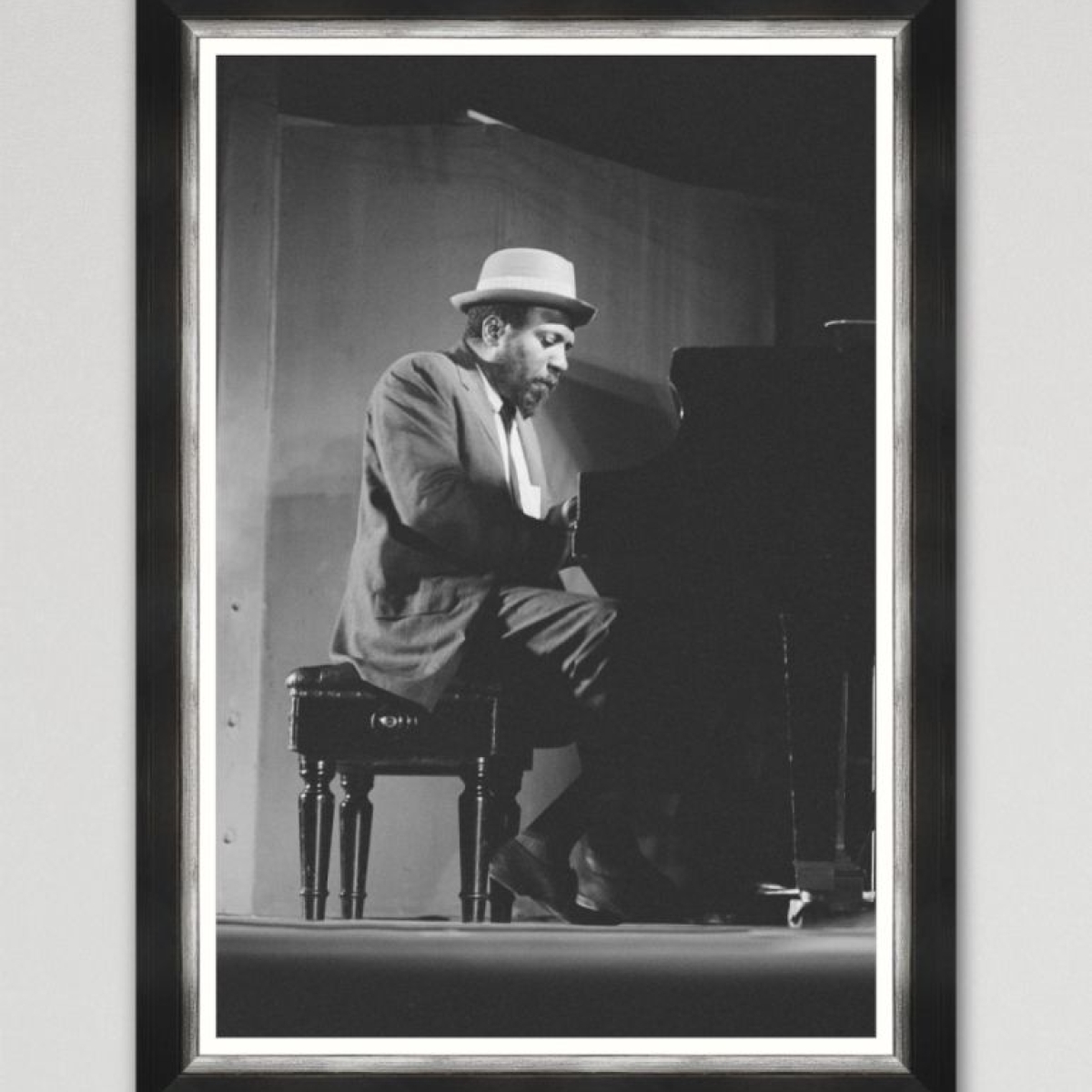 MINDTHEGAP | Jazz Live | Framed Art | Thelonious Monk Framed Art