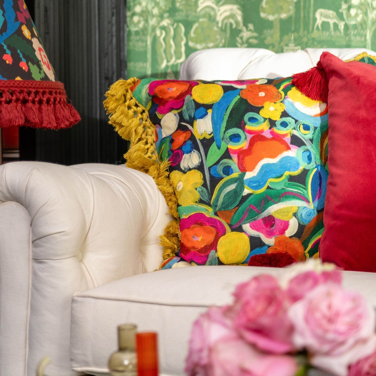 Mindthegap | Transylvanian Rhapsody | Cushion | QUEEN'S GARDEN