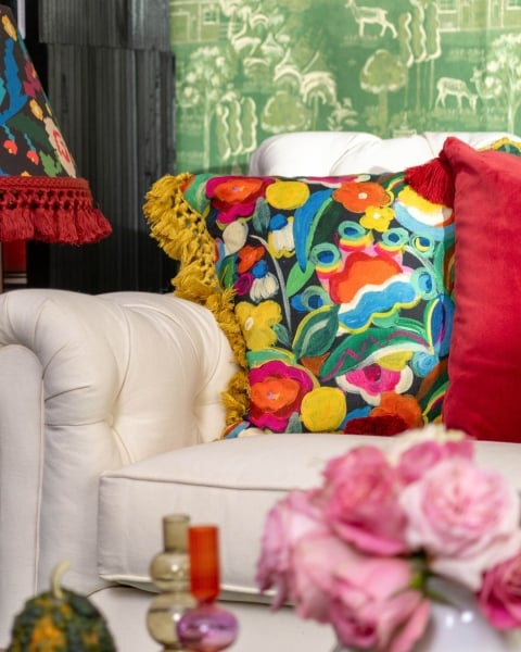 Mindthegap | Transylvanian Rhapsody | Cushion | QUEEN'S GARDEN