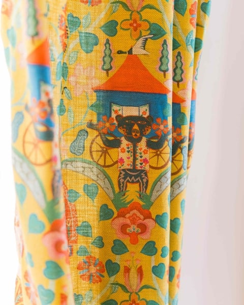 Mindthegap | Transylvanian Rhapsody | Fabric | GYPSY FAIRYTALE Lemon