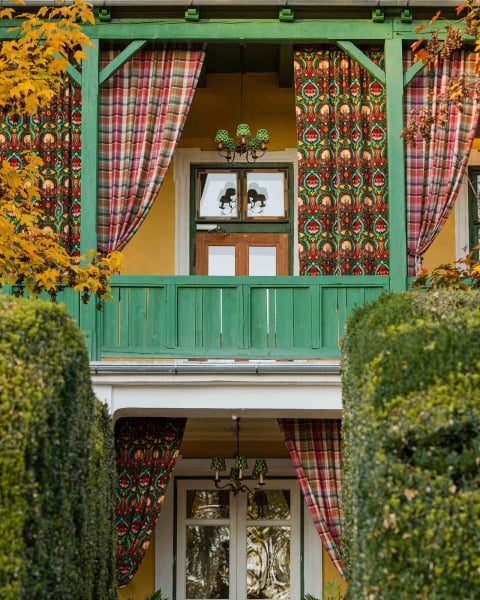 Mindthegap | Transylvanian Rhapsody | Fabric | KERSCHDORF Plaid Carrot