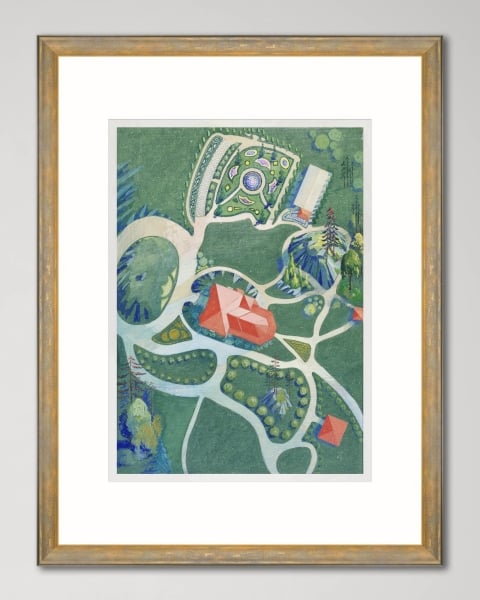 Mindthegap | Transylvanian Rhapsody | Framed Art | CASTLE GARDEN II
