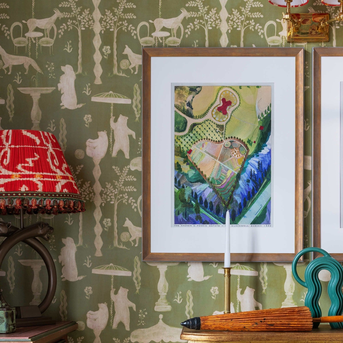 Mindthegap | Transylvanian Rhapsody | Framed Art | CASTLE GARDEN I