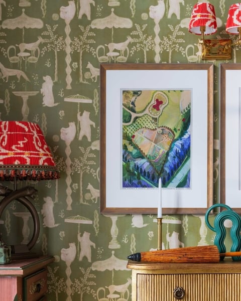 Mindthegap | Transylvanian Rhapsody | Framed Art | CASTLE GARDEN I