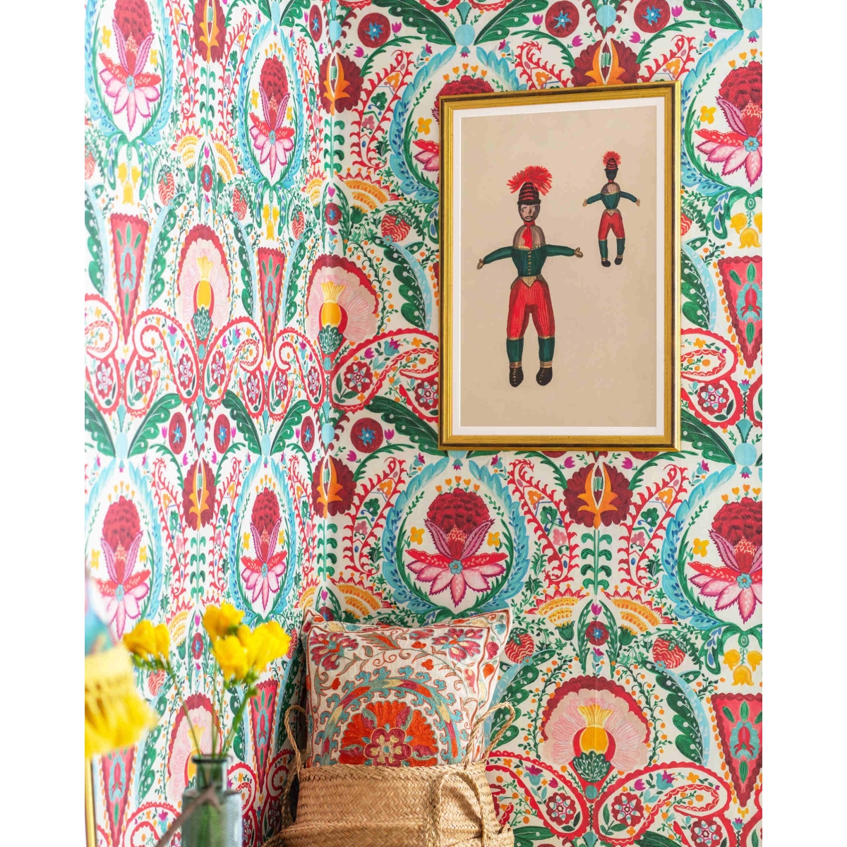 Mindthegap | Transylvanian Rhapsody | Framed Art | KNITTED DOLL DUKE