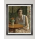Mindthegap | Transylvanian Rhapsody | Framed Art | PORTRAIT OF A WOMAN by CARL FRIESEKE