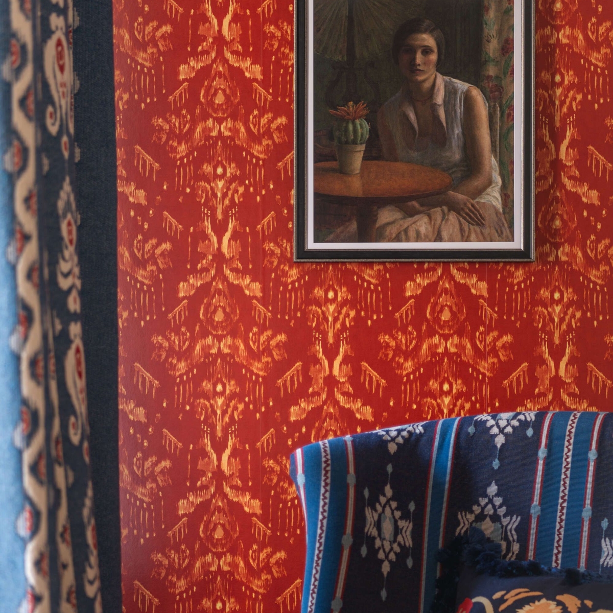 Mindthegap | Transylvanian Rhapsody | Framed Art | PORTRAIT OF A WOMAN by CARL FRIESEKE