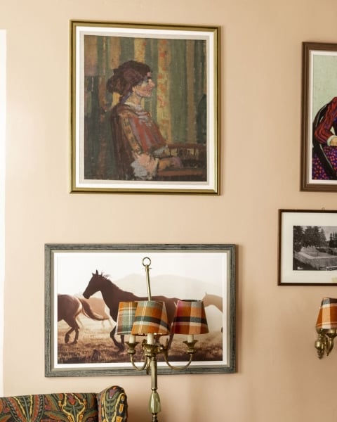 Mindthegap | Transylvanian Rhapsody | Framed Art | WOMAN SEATING by HAROLD GILMAN