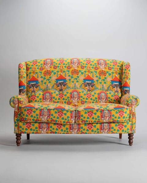 Mindthegap | Transylvanian Rhapsody | ABIGAIL SOFA | GYPSY FAIRYTALE Lemon