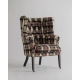 Mindthegap | Transylvanian Rhapsody | CHURCHILL XL CHAIR | KERSCHDORF Plaid Foliage