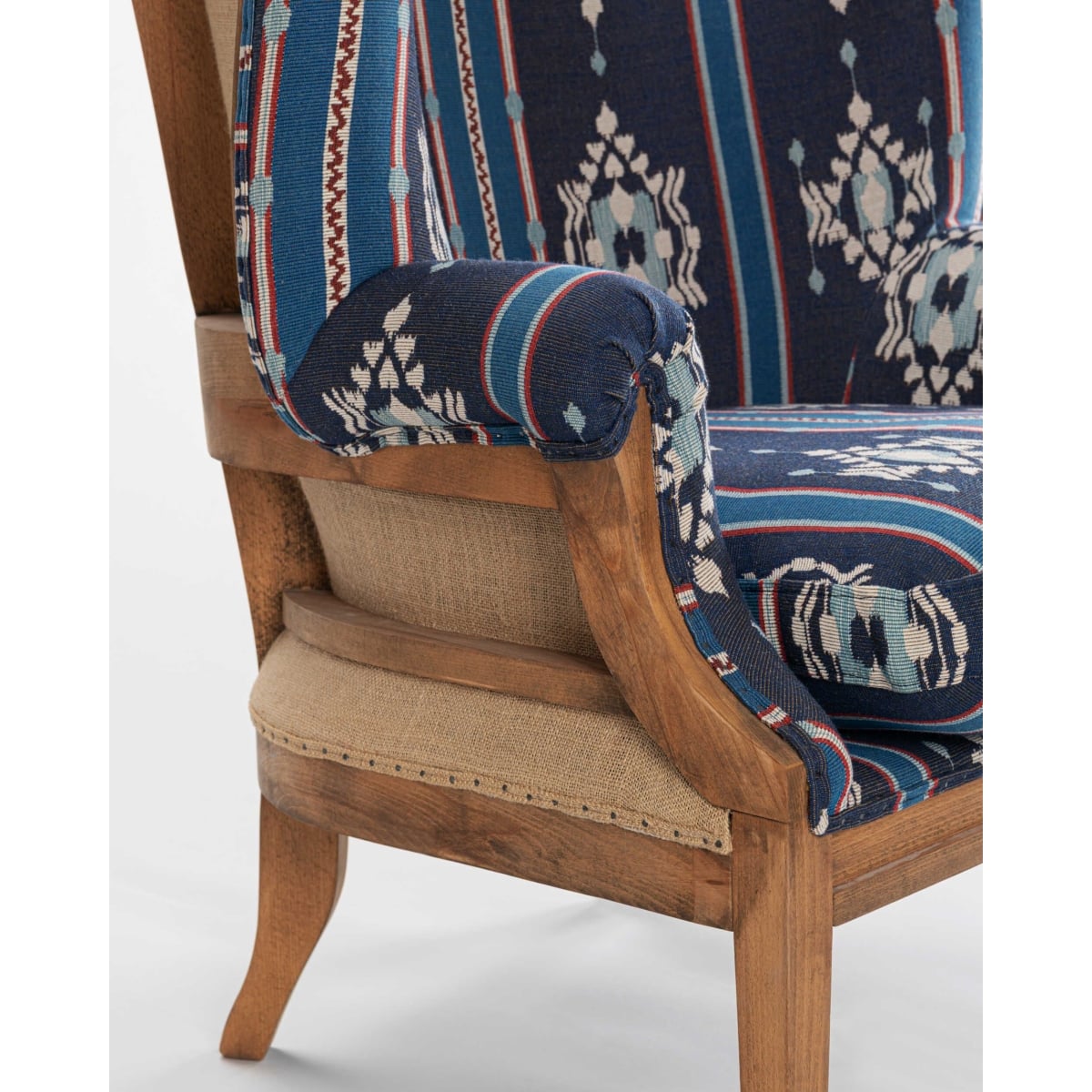 Mindthegap | Transylvanian Rhapsody | WILLIAM DECONSTRUCTED CHAIR | KING'S IKAT