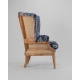 Mindthegap | Transylvanian Rhapsody | WILLIAM DECONSTRUCTED CHAIR | KING'S IKAT