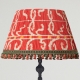 Mindthegap | Transylvanian Rhapsody | Lampshade | ELYSIA IKAT Crimson Pleated