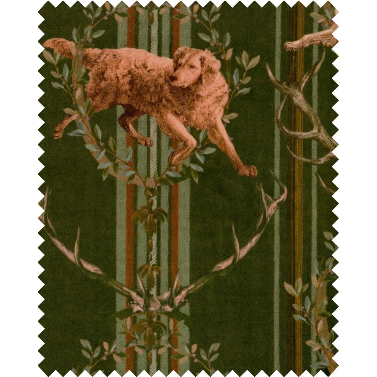 MINDTHEGAP | TYROL APRES-SKI HOME COLLECTION | Fabric | MOUNTAIN DOGS Cypress