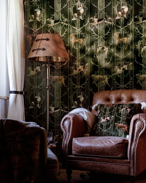 MINDTHEGAP | TYROL APRES-SKI HOME COLLECTION | MOUNTAIN DOGS WALLPAPER