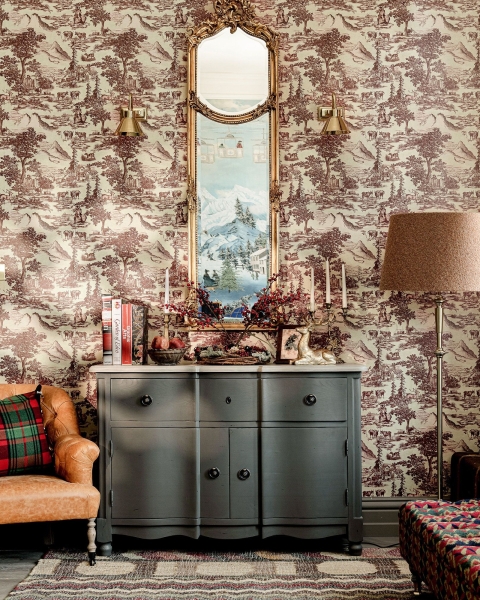 MINDTHEGAP | TYROL APRES-SKI HOME COLLECTION | TOILE DU TYROL Wallpaper