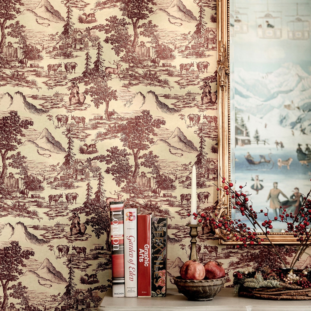 MINDTHEGAP | TYROL APRES-SKI HOME COLLECTION | TOILE DU TYROL Wallpaper