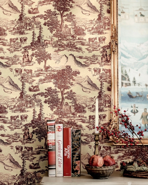 MINDTHEGAP | TYROL APRES-SKI HOME COLLECTION | TOILE DU TYROL Wallpaper