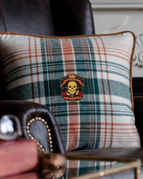 MINDTHEGAP | WOODSTOCK '69 | Cushion | Monterey Plaid Wool I