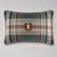 MINDTHEGAP | WOODSTOCK '69 | Cushion | Monterey Plaid Green Wool 