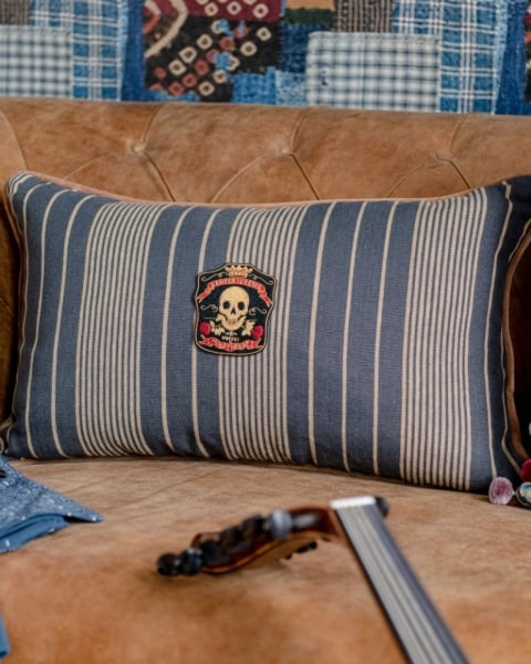 MINDTHEGAP | WOODSTOCK '69 | Cushion | Newport Stripes