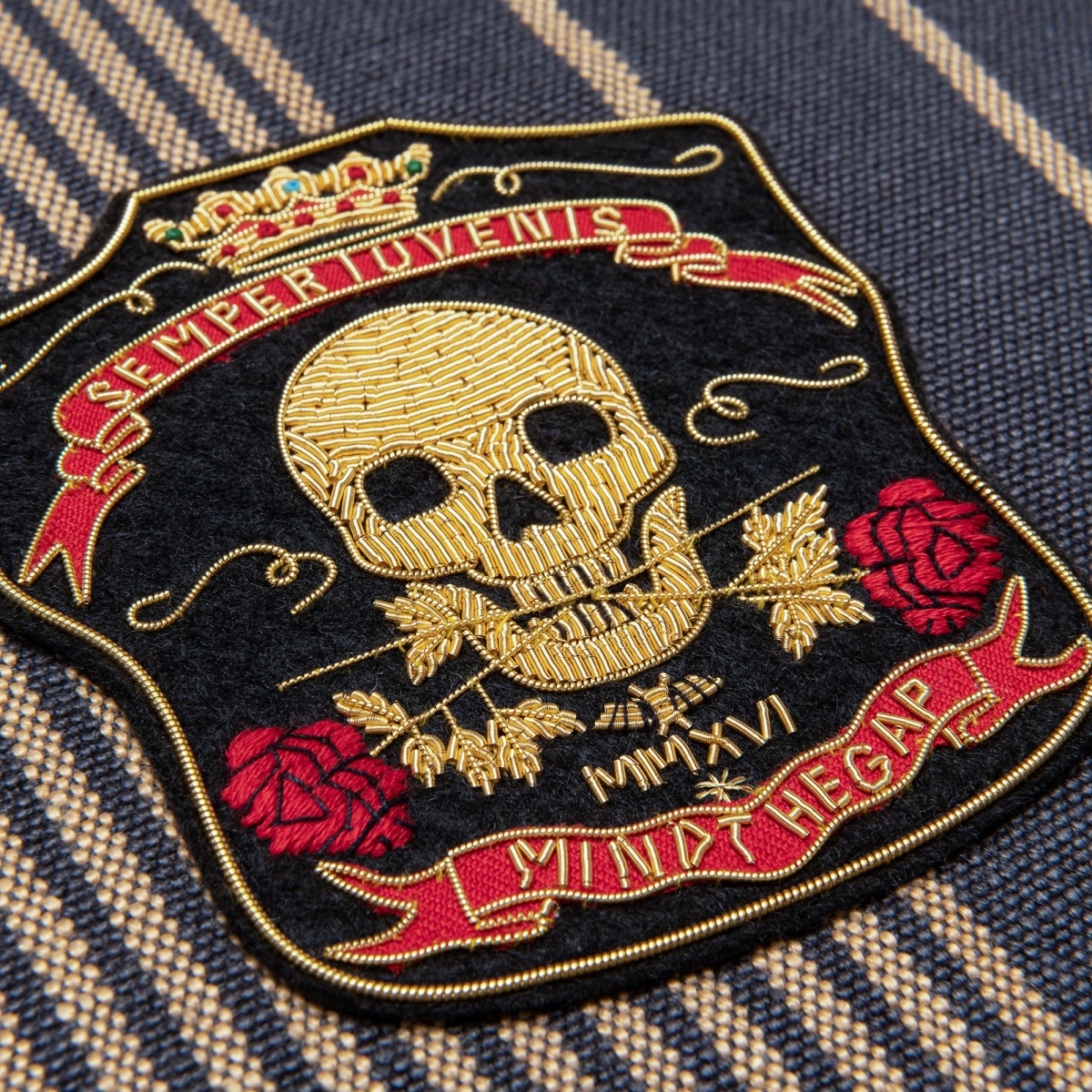 MINDTHEGAP | WOODSTOCK '69 | Cushion | Newport Stripes