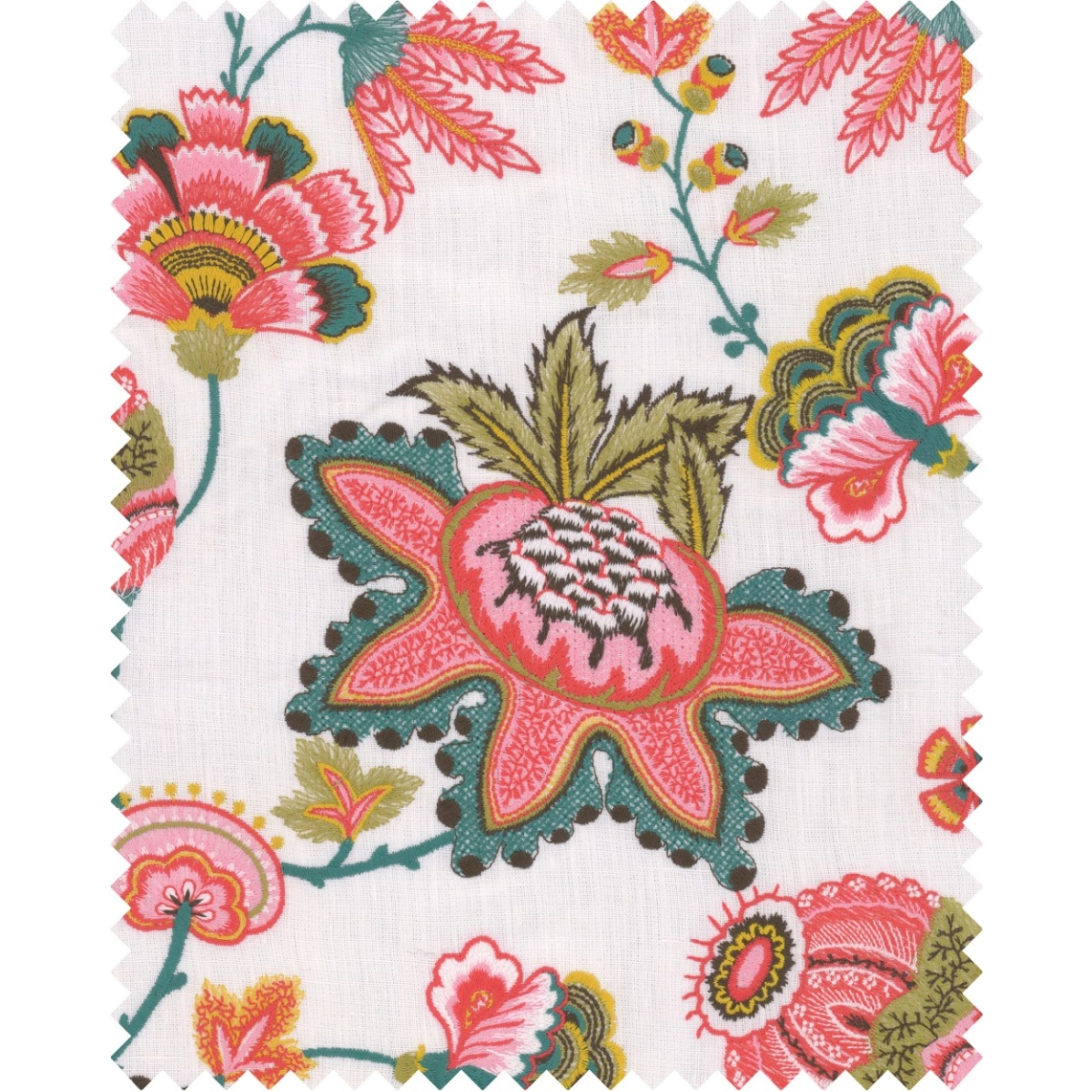 MINDTHEGAP | WOODSTOCK '69 | Fabric | MIDSUMMER FLORAL EMBROIDERED 